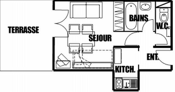 Appartements Pernant - Les Carroz d'Araches
