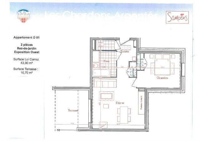 Appartement Les Chardons Argentes 2P37 - Samoëns