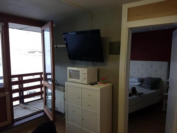 Appartement 6 personnes, résidence Mongie Tourmalet- parking extérieur - La Mongie