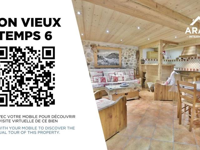 Appartement 5 étoiles 6 pers, sauna, balnéo, terrasse, 200m des commerces au Grand-Bornand FR-1-391- - Le Grand Bornand