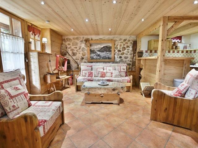 Appartement 5 étoiles 6 pers, sauna, balnéo, terrasse, 200m des commerces au Grand-Bornand FR-1-391- - Le Grand Bornand