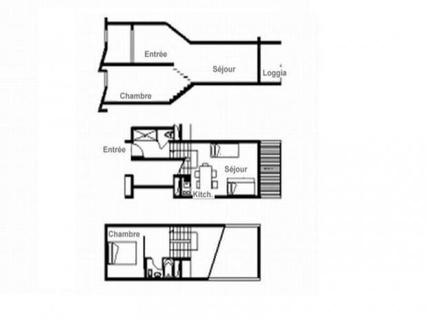 Appartement Tougnette - Les Menuires Brelin