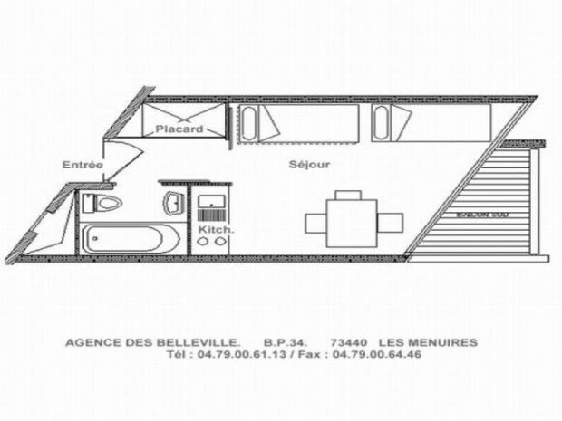 Appartement Grande Masse - Les Menuires Preyerand