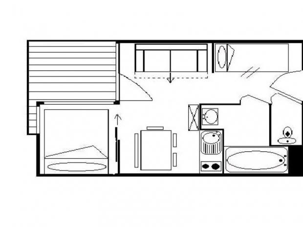 Appartement Ski Soleil 1 et 2 - Les Menuires Bruyères