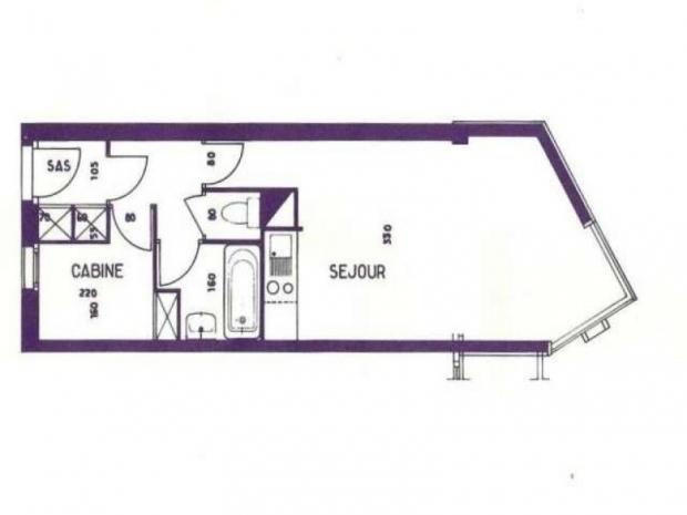 Appartement Sorbier - Les Menuires Reberty 1850
