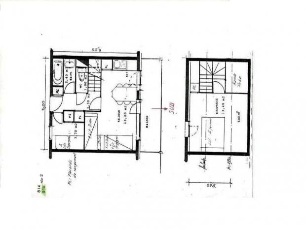 Appartement Necou - Les Menuires Reberty 2000