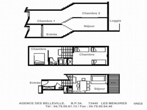 Appartement Le Nant Benoit - Les Menuires Brelin