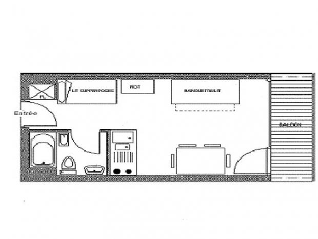 Appartement Aravis - Les Menuires Croisette