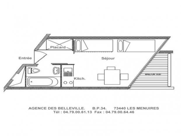 Appartement Caron - Les Menuires Preyerand