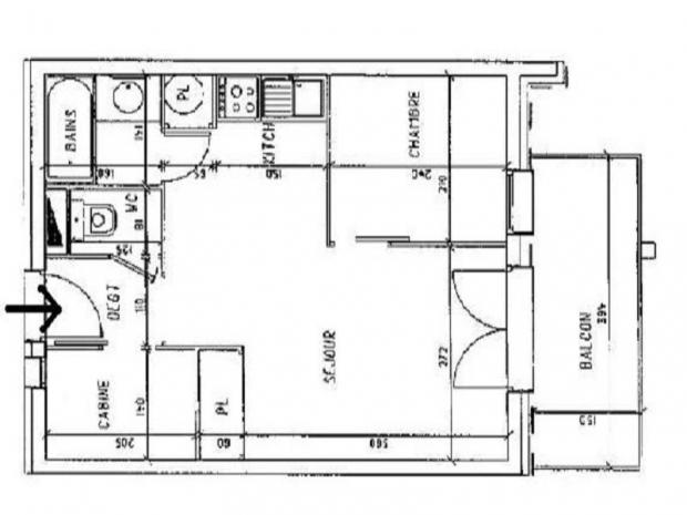 Appartement Les Balcons d'Olympie - Les Menuires Preyerand