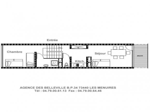Appartement Les Lauzes - Les Menuires Croisette