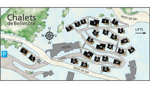 Marie Galante - 16 Pers- Chalet Bellecôte N°5 - Vallandry