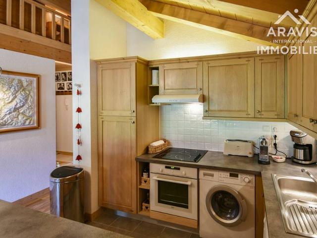 Bel appartement à 50m des pistes avec 2 chambres, mezzanine et balcon FR-1-391-97 - Le Grand Bornand