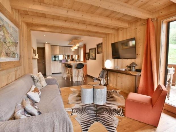 Bel appartement 4 pers, 2 chambres, proche village, vue Aravis - Le Grand Bornand