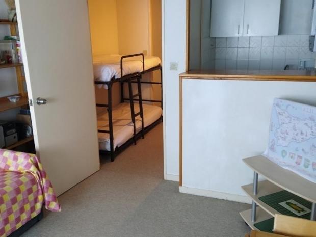 studio cabine 4 personnes cabine avec parking couvert, résidence Le Montana - La Mongie