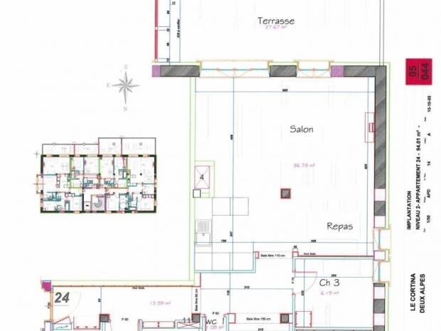 Appartement Le Cortina - Les Deux Alpes Venosc