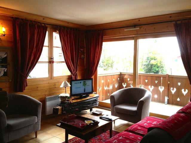 4/6 personnes cocoon face aux pistes (LAR218) - La Clusaz