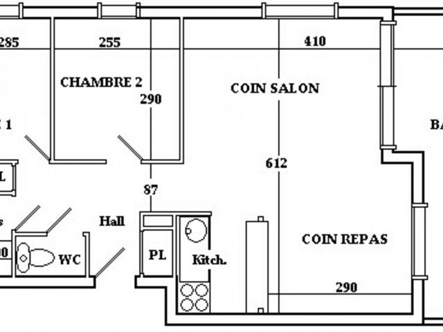 4/6 personnes cocoon face aux pistes (LAR218) - La Clusaz