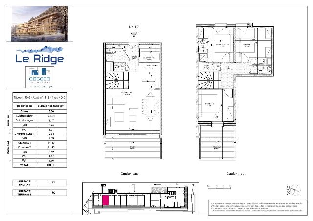 Duplex Le ridge - Les Arcs 1600
