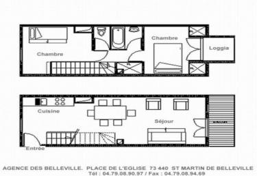 Appartement proche pistes et centre du Village - Saint Martin de Belleville