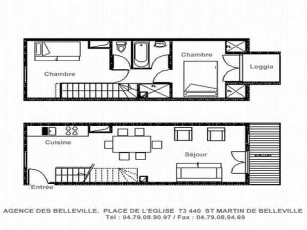 Appartement proche pistes et centre du Village - Saint Martin de Belleville
