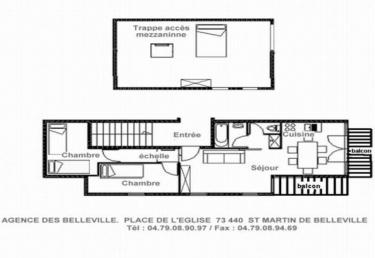 Appartement 68m² - proche pistes - centre Village - Saint Martin de Belleville
