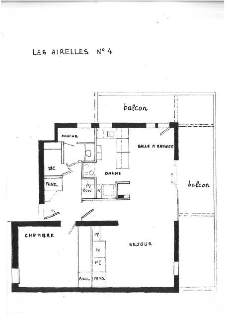 Appartements LES AIRELLES - Méribel Centre 1600 