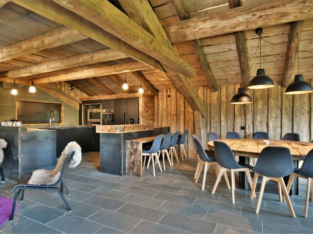 Grand chalet indépendant 5 étoiles 21 personnes, hammam, Jacuzzi - Le Grand Bornand