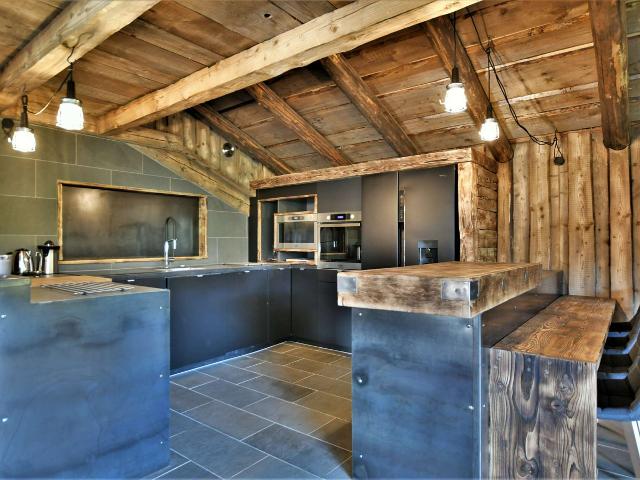 Grand chalet indépendant 5 étoiles 21 personnes, hammam, Jacuzzi - Le Grand Bornand