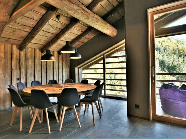 Grand chalet indépendant 5 étoiles 21 personnes, hammam, Jacuzzi - Le Grand Bornand