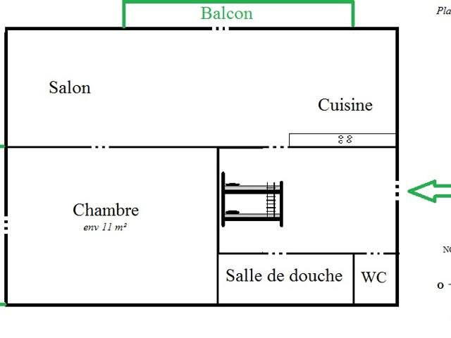 Appartement Les Gets, 2 pièces, 4 personnes - Les Gets