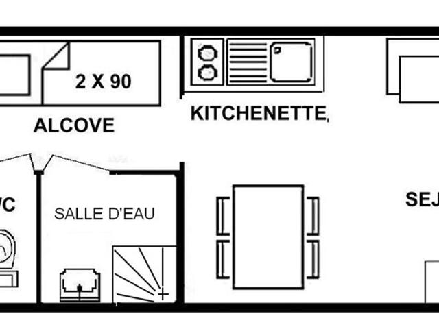Appartement VILLAGE BAT 3 - Les Saisies