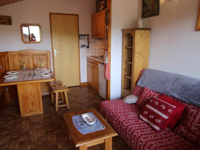 2 pièces alcove 28 m² en pied de pistes - Les Saisies