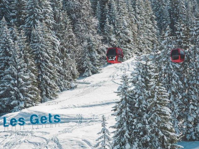 Appartement lumineux rénové, 35 m², proche pistes et centre, 4 pers, terrasse et garage, Les Gets FR - Les Gets