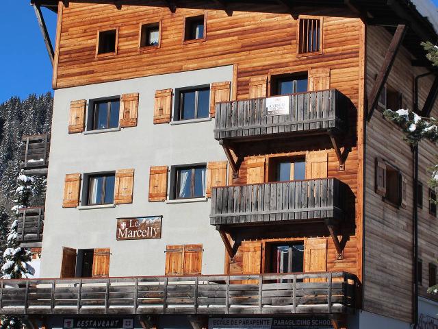 Appartement rénové centre station, 3 étoiles, 4 pers, balcon, parking, Wi-Fi FR-1-598-44 - Les Gets