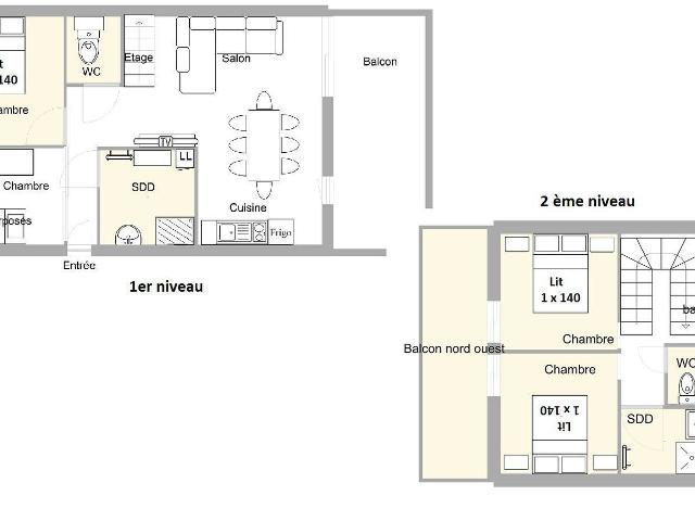 Appartement Les Saisies, 5 pièces, 8 personnes - Les Saisies