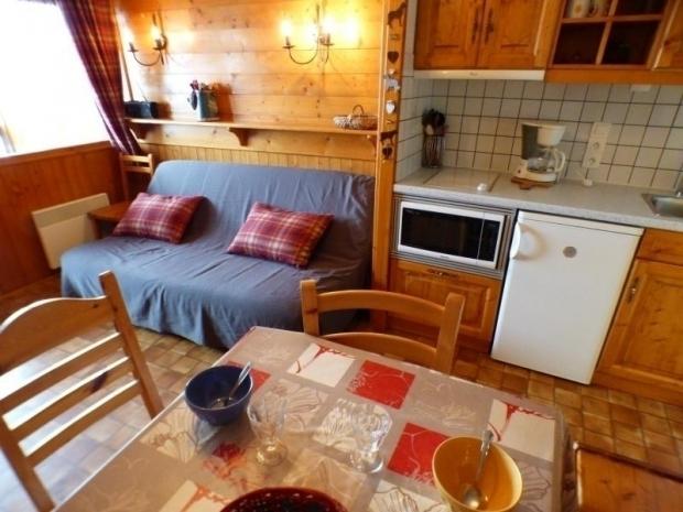 2 Pièces alcove 28 m² pied de pistes - Les Saisies