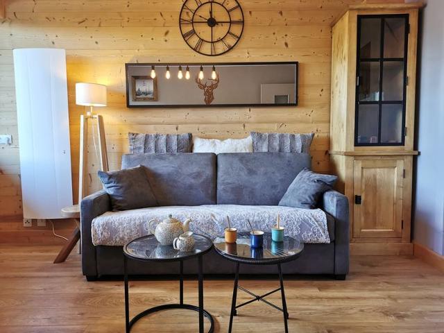 Appartement rénové 4 pers proche des pistes avec balcon et Wifi FR-1-598-34 - Les Gets