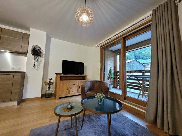 Lumineux Studio Cabine 3* au Centre des Gets avec Balcon et Parking FR-1-598-58 - Les Gets