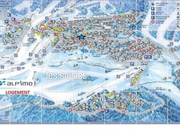 2 pièces alcove de 28 m² en pied de pistes - Les Saisies