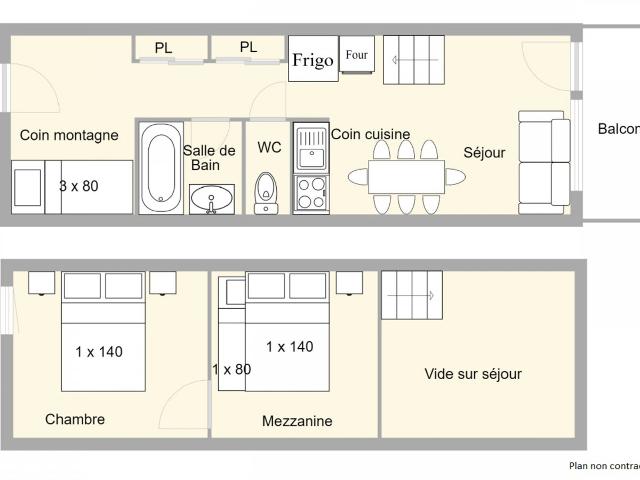 DUPLEX SKI AUX PIEDS - Les Saisies