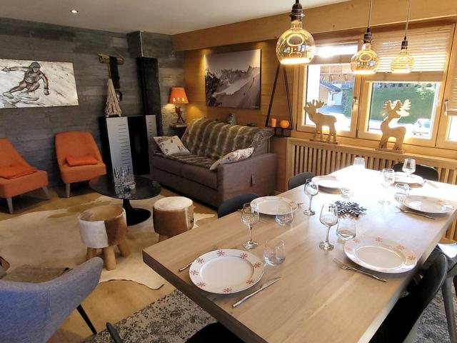 Appartement T3 rénové, centre Les Gets, proche pistes, 6 pers, balcon, parking, équipements complets - Les Gets