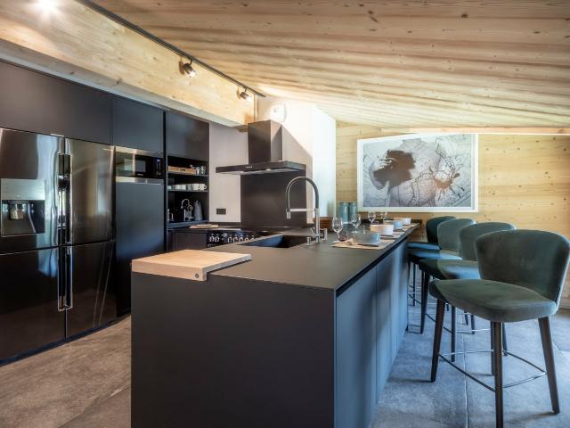 GRANT9 : Splendide penthouse duplex, aménagement de qualité, vue et exposition garanties - Les Gets