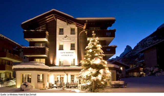 Le Mirabeau Hotel & Spa ****S - Zermatt