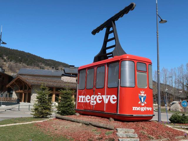 Agréable appartement au centre du village avec jardin privatif - Megève