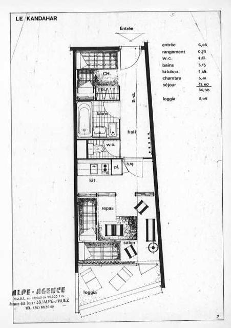 Kandahar (le) 5395 - Alpe d'Huez