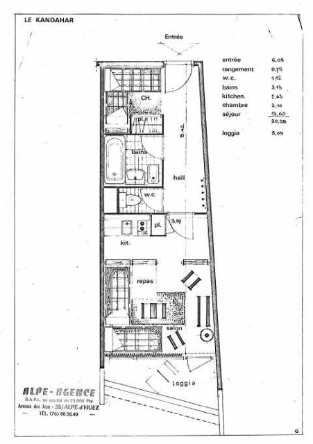 Kandahar (le) 6694 - Alpe d'Huez