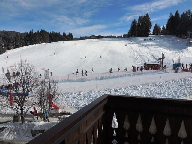 Les Gets : Appt 10 pers skis aux pieds, balcon, parking, wifi FR-1-598-72 - Les Gets