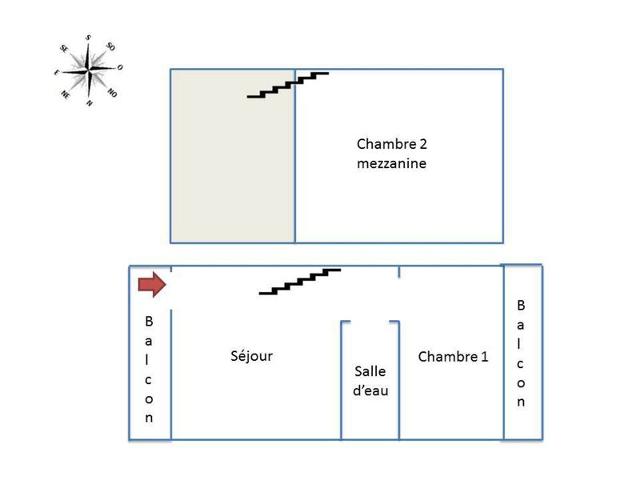 Appartement rénové 2 pièces + mezzanine, centre Les Gets, parking FR-1-598-77 - Les Gets