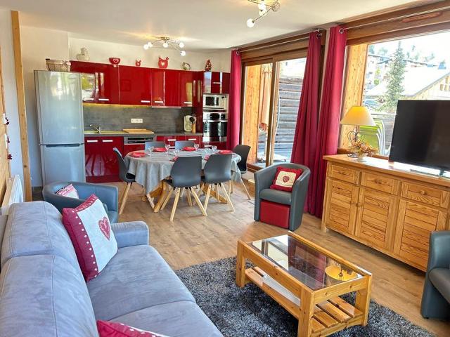 Appartement 6 pers, 50m des pistes, centre, terrasse 48m², parking, WiFi - Les Gets FR-1-623-1 - Les Gets